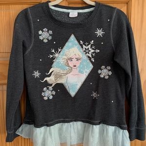 Disney, frozen II, long sleeve shirt sweater